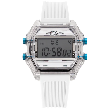 California Watch Co. Venice Beach Digital Clear White